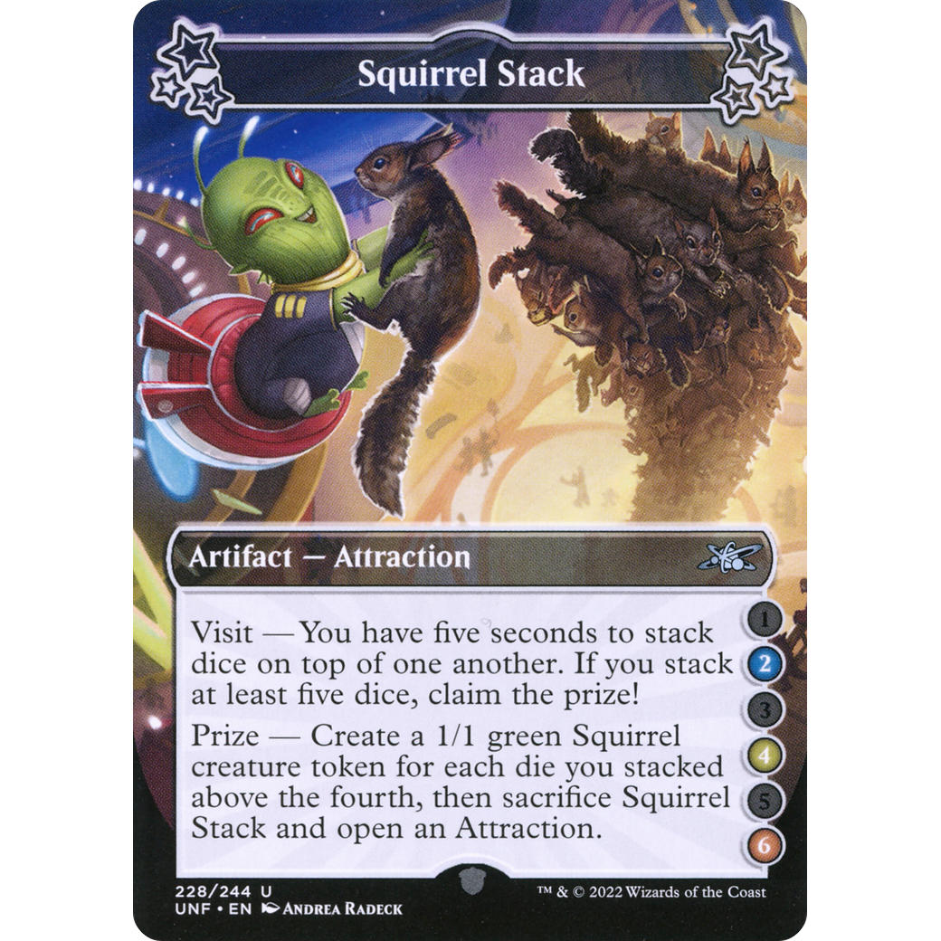 Squirrel Stack (2-4-6) (UNF-228) - Unfinity Foil