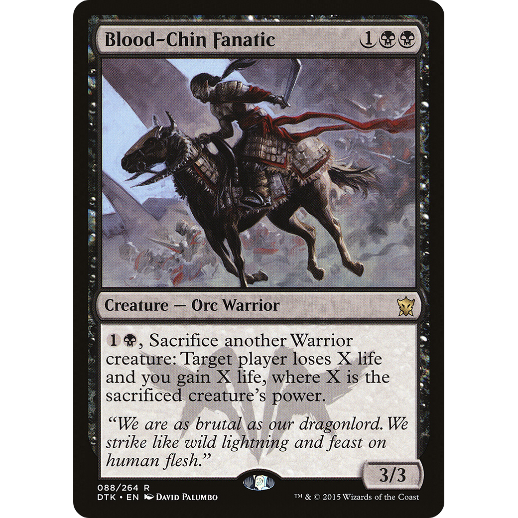 Blood-Chin Fanatic (DTK-088) - Dragons of Tarkir