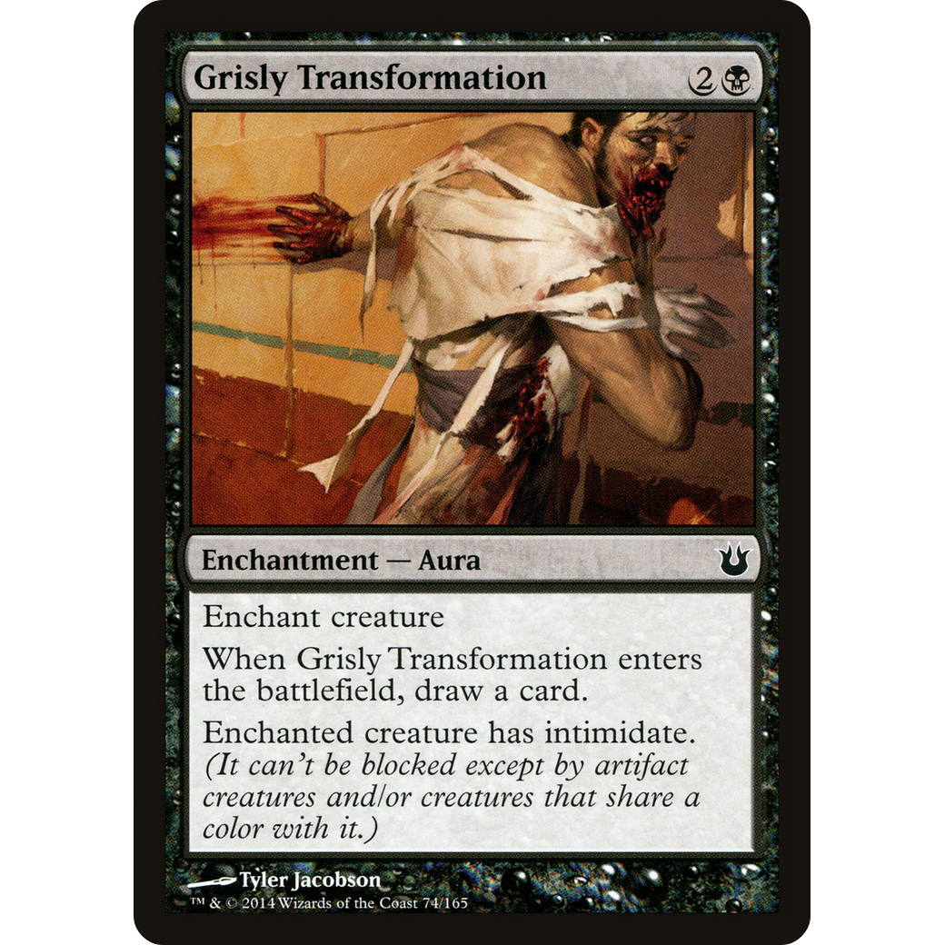 Grisly Transformation (BNG-074) - Born of the Gods Foil