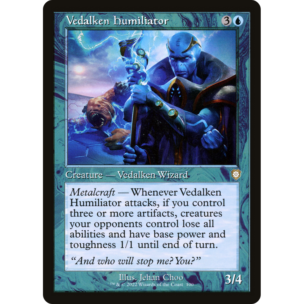 Vedalken Humiliator (Retro Frame) (BRC-100) - The Brothers' War Commander