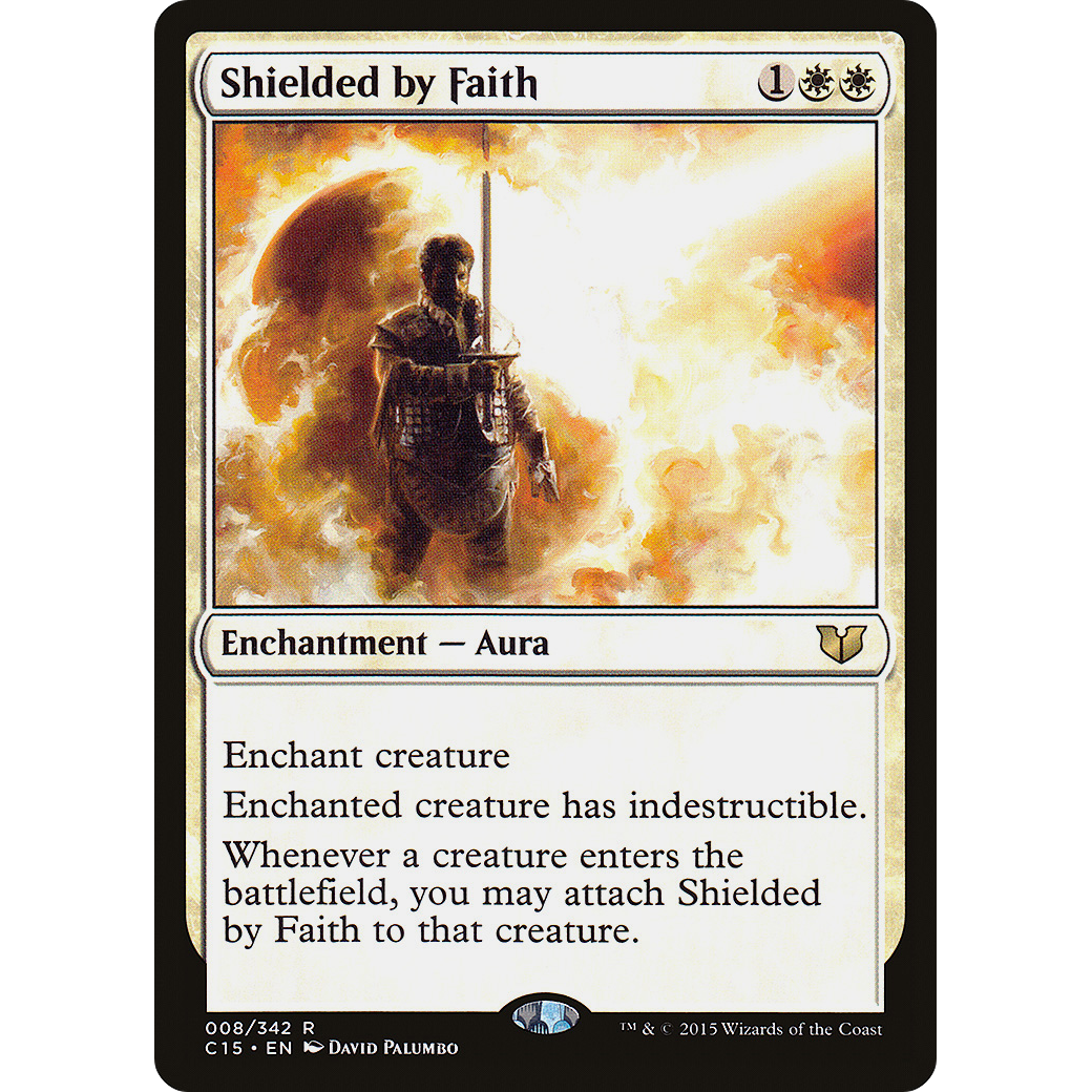 Shielded by Faith (C15-008) - Commander 2015