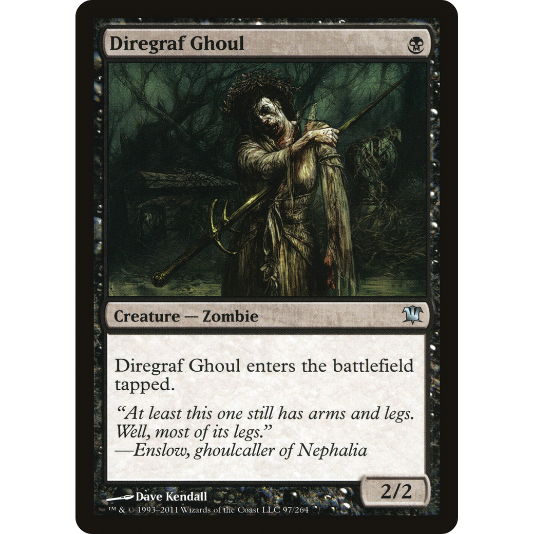 Diregraf Ghoul (ISD-097) - Innistrad Foil