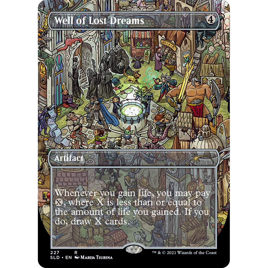 Well of Lost Dreams (227) (SLD-227) - Secret Lair Drop (Borderless) Foil