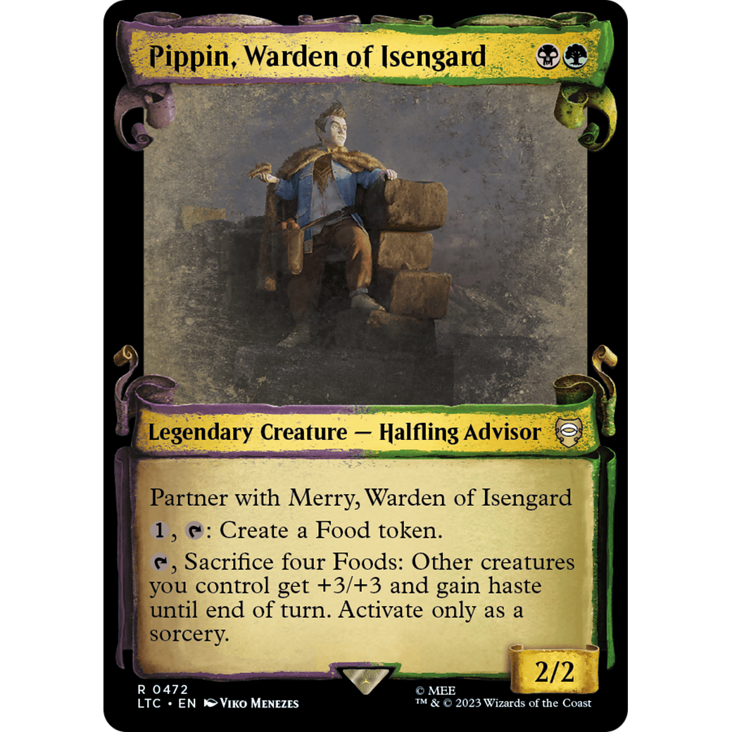 Pippin, Warden of Isengard (LTC-472) - Tales of Middle-earth Commander: (Showcase)