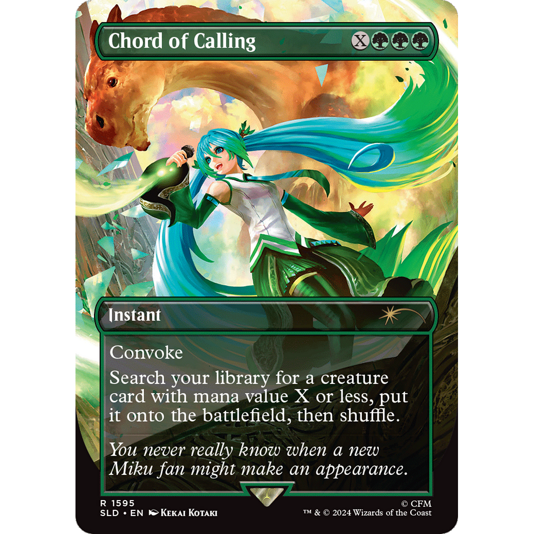 Chord of Calling (1595) (SLD-1595) - Secret Lair Drop (Borderless)