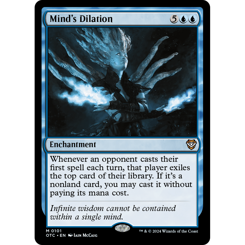 Mind's Dilation (OTC-101) - Outlaws of Thunder Junction Commander
