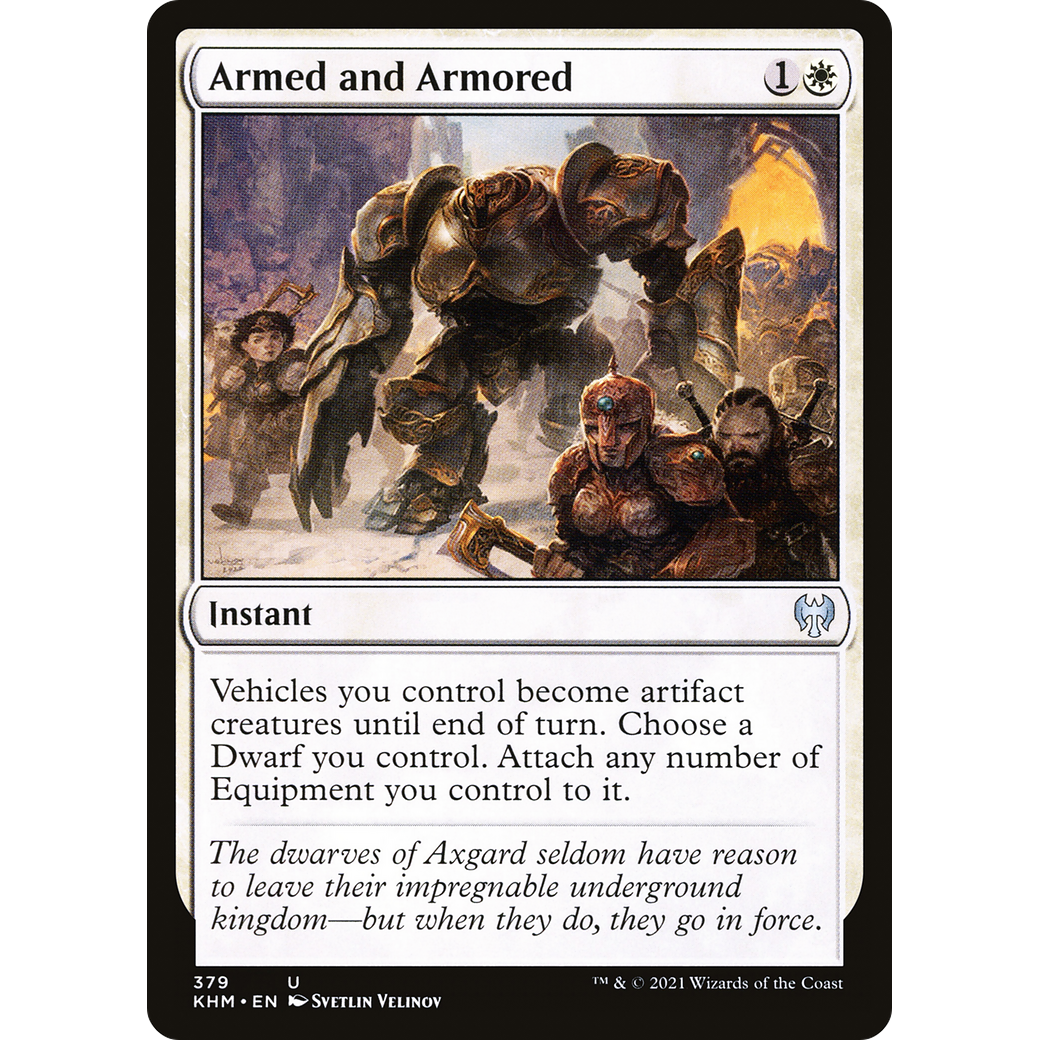Armed and Armored (KHM-379) - Kaldheim