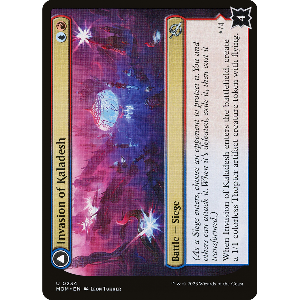 Invasion of Kaladesh // Aetherwing, Golden-Scale Flagship (MOM-234) - March of the Machine