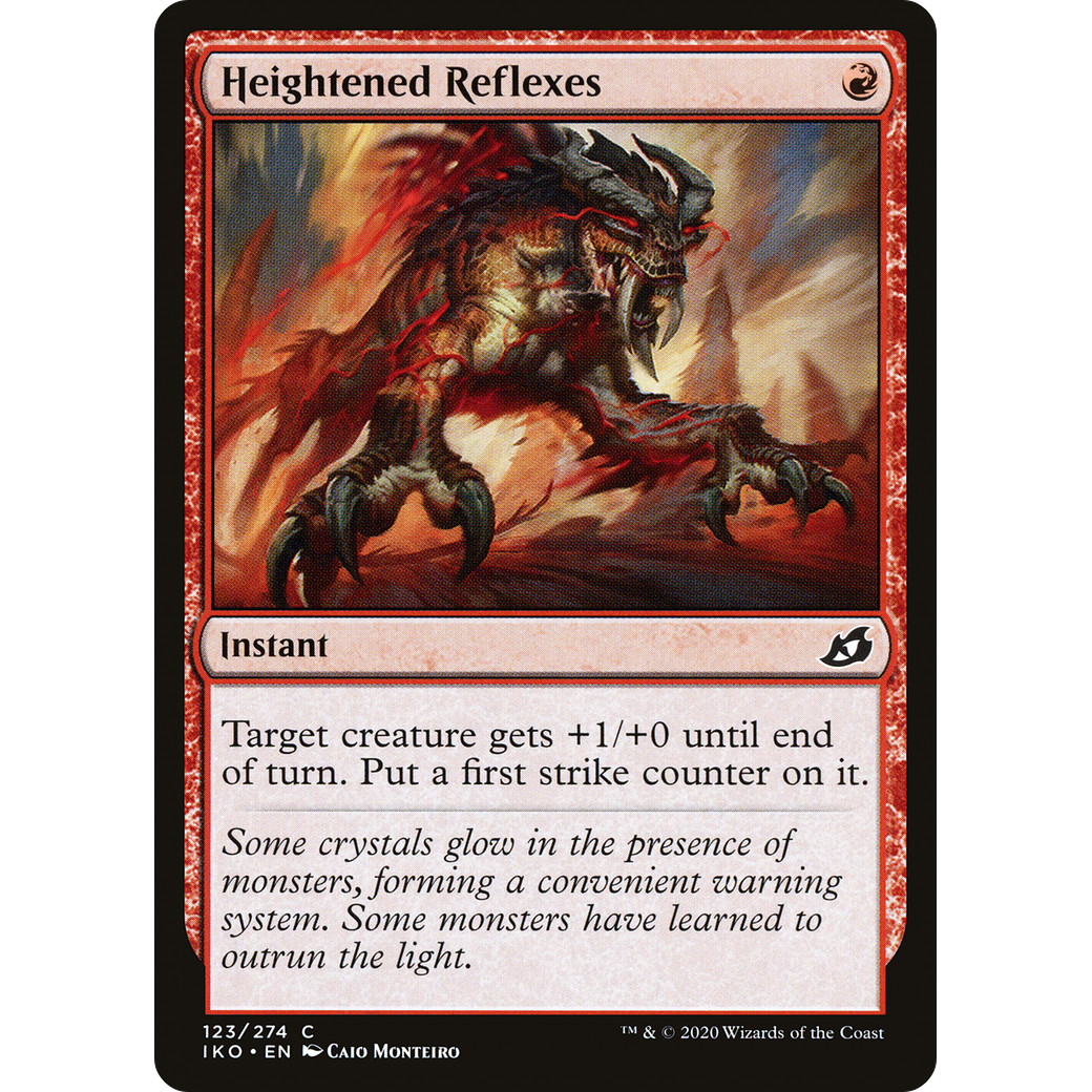 Heightened Reflexes (IKO-123) - Ikoria: Lair of Behemoths