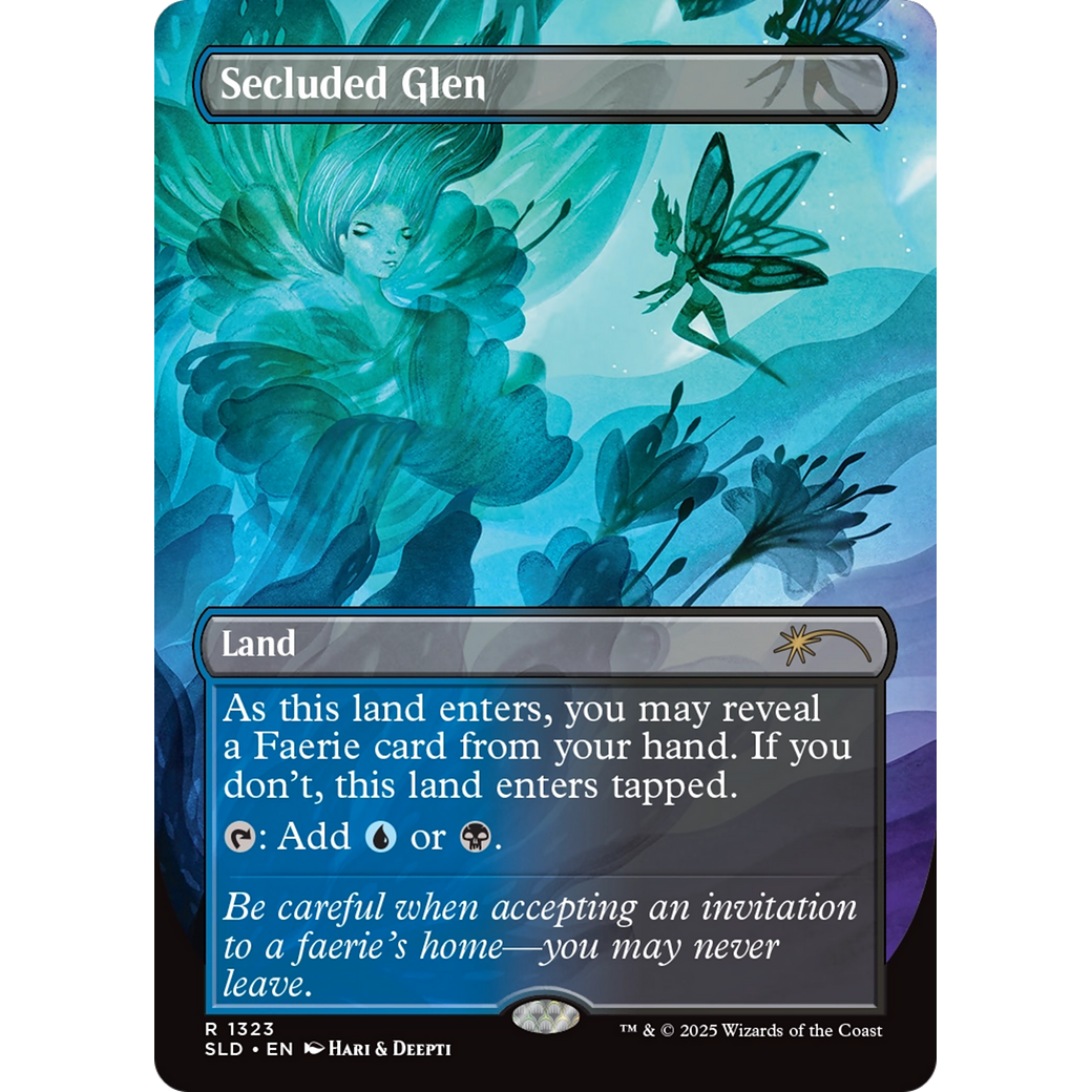 Secluded Glen (SLD-1323) - Secret Lair Drop (Borderless)