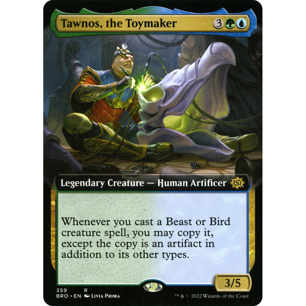 Tawnos, the Toymaker (Extended Art) (BRO-359) - The Brothers' War: (Extended Art) Foil