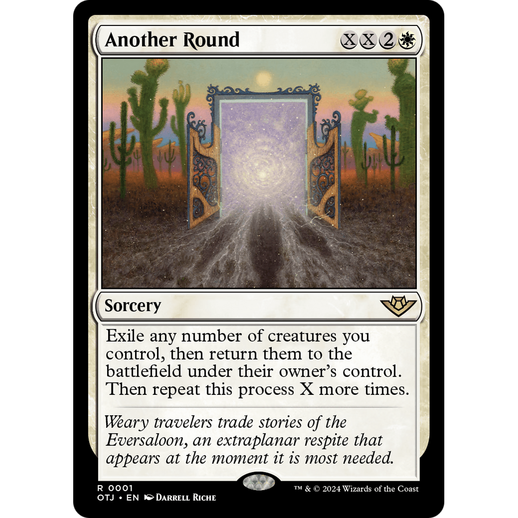Another Round (OTJ-001) - Outlaws of Thunder Junction Foil