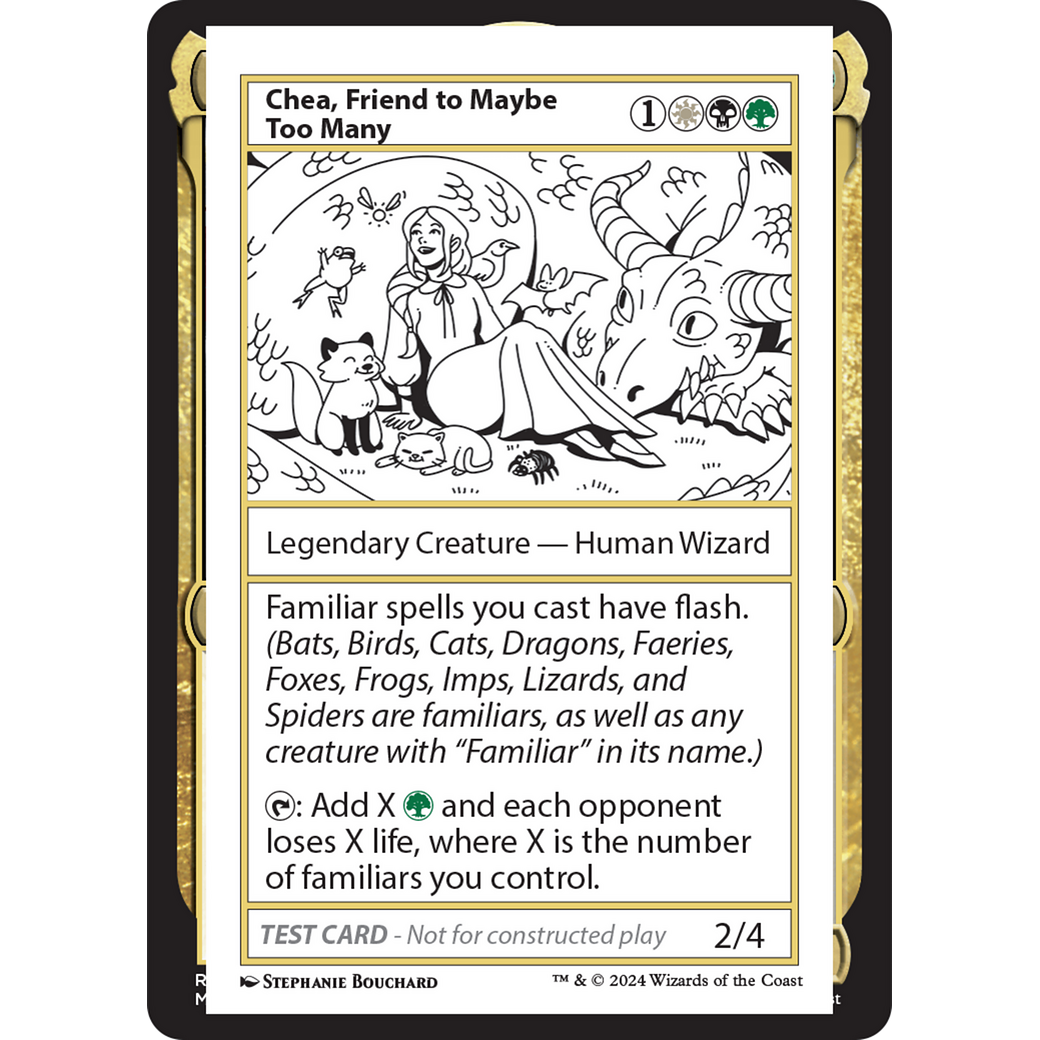Chea, Friend to Maybe Too Many (MB2PC-) - Mystery Booster 2