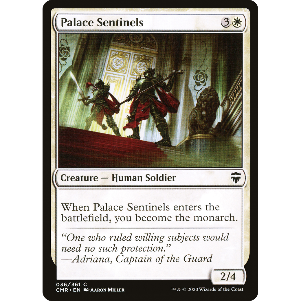 Palace Sentinels (CMR-036) - Commander Legends Foil