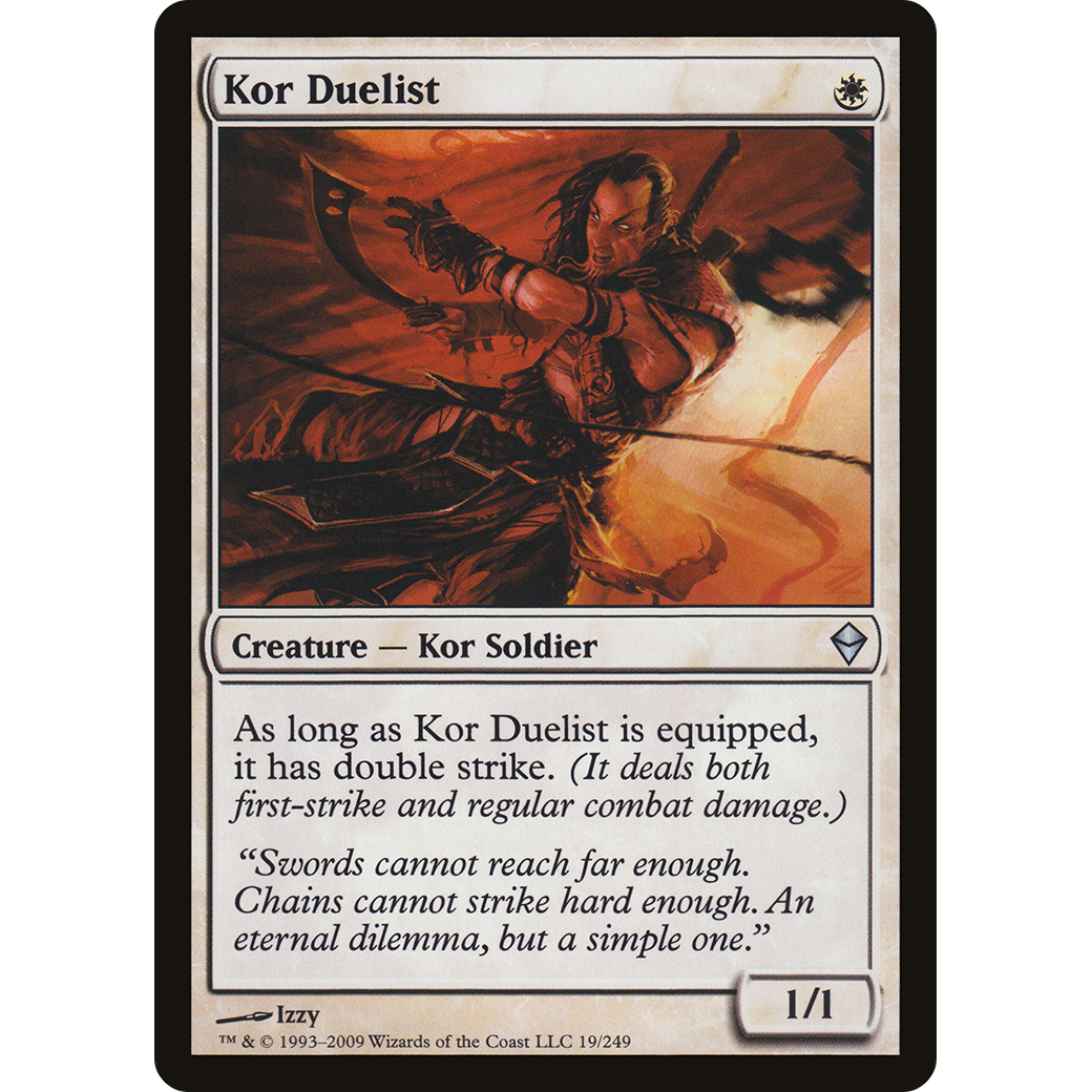 Kor Duelist (ZEN-019) - Zendikar