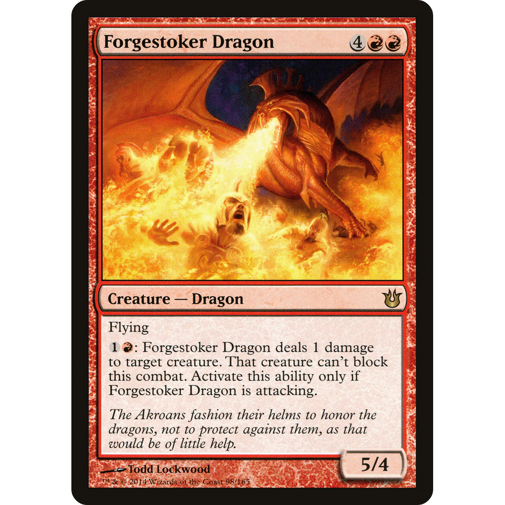 Forgestoker Dragon (BNG-098) - Born of the Gods