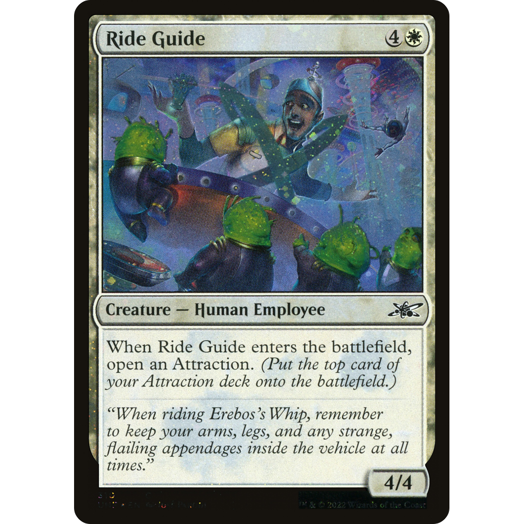 Ride Guide (Galaxy Foil) (UNF-310) - Unfinity Foil