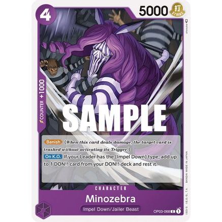 Minozebra (OP03-068) - Pillars of Strength