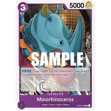 Minorhinoceros (OP03-069) - Pillars of Strength