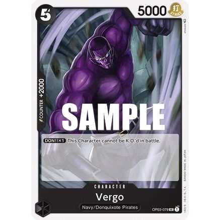 Vergo (OP03-079) - Pillars of Strength