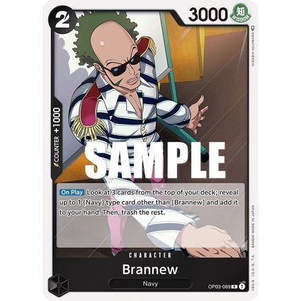 Brannew (OP03-089) - Pillars of Strength Foil