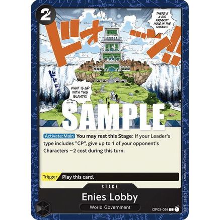 Enies Lobby (OP03-098) - Pillars of Strength