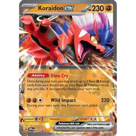 Koraidon ex - 029 29 - SV Scarlet & Violet Promo Cards Holofoil