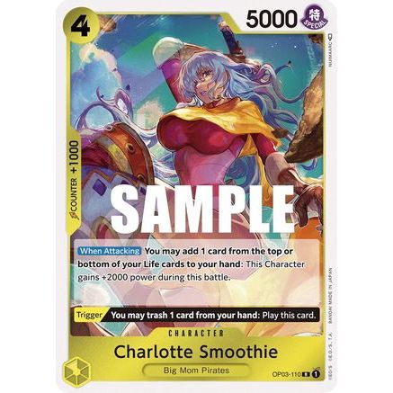 Charlotte Smoothie (OP03-110) - Pillars of Strength Foil