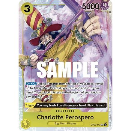 Charlotte Perospero (OP03-113) - Pillars of Strength Foil
