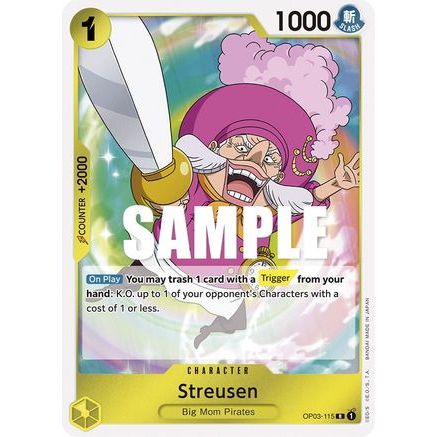Streusen (OP03-115) - Pillars of Strength Foil