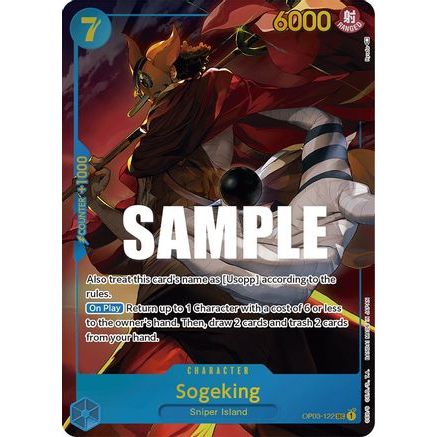 Sogeking (Alternate Art) (OP03-122) - Pillars of Strength Foil
