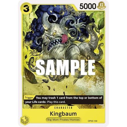 Kingbaum (OP03-100) - Pillars of Strength