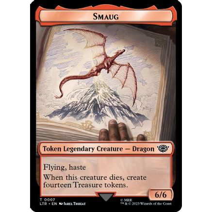 Smaug Token (LTR-007) - The Lord of the Rings: Tales of Middle-earth