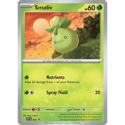 Smoliv - 023 23 - SV Scarlet & Violet Promo Cards Holofoil