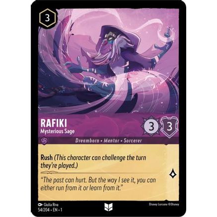 Rafiki - Mysterious Sage (54/204) - The First Chapter Cold Foil