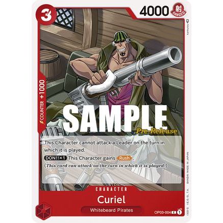 Curiel (OP03-004) - Pillars of Strength Pre-Release Cards
