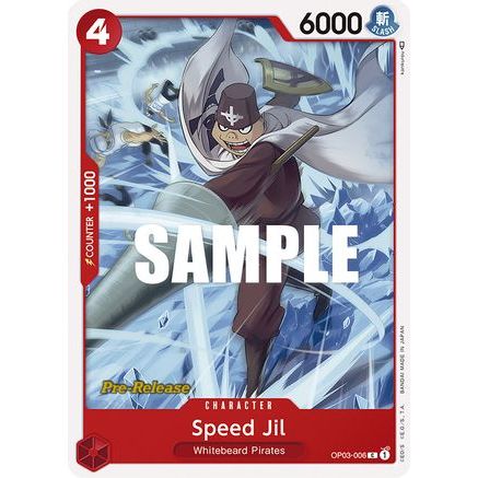 Speed Jil (OP03-006) - Pillars of Strength Pre-Release Cards