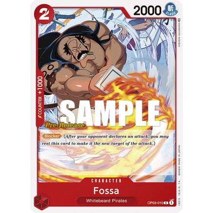 Fossa (OP03-010) - Pillars of Strength Pre-Release Cards