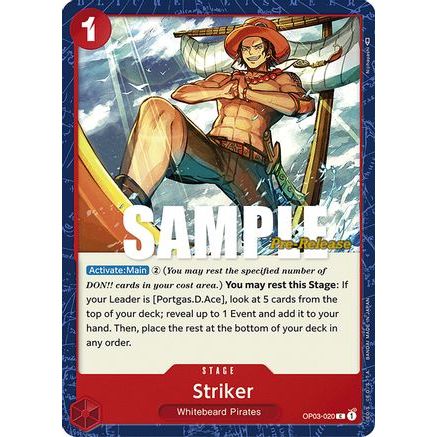 Striker (OP03-020) - Pillars of Strength Pre-Release Cards