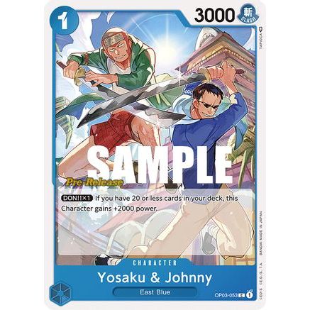 Yosaku & Johnny (OP03-053) - Pillars of Strength Pre-Release Cards