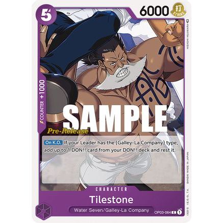 Tilestone (OP03-064) - Pillars of Strength Pre-Release Cards