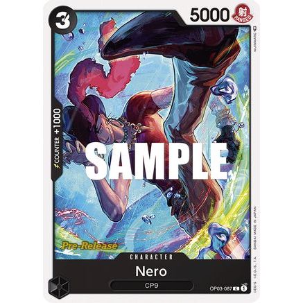 Nero (OP03-087) - Pillars of Strength Pre-Release Cards