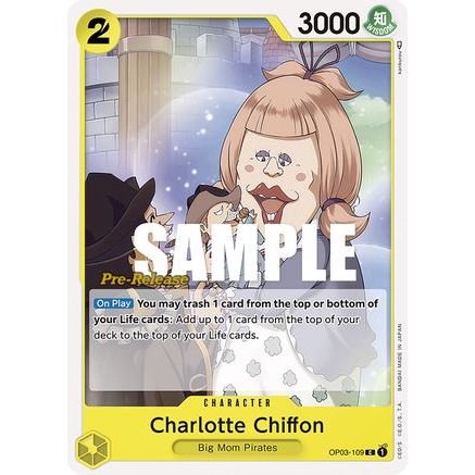 Charlotte Chiffon (OP03-109) - Pillars of Strength Pre-Release Cards