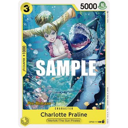 Charlotte Praline (OP03-111) - Pillars of Strength Pre-Release Cards