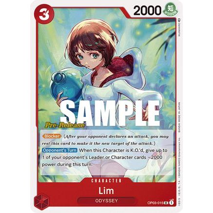 Lim (OP03-015) - Pillars of Strength Pre-Release Cards