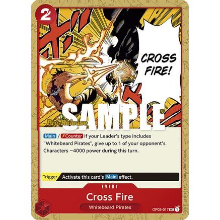 Cross Fire (OP03-017) - Pillars of Strength Pre-Release Cards