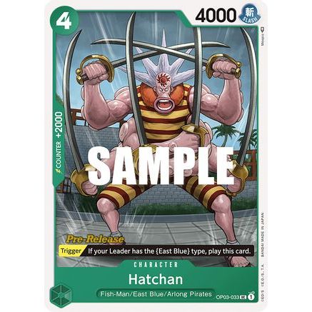 Hatchan (OP03-033) - Pillars of Strength Pre-Release Cards