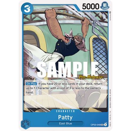 Patty (OP03-049) - Pillars of Strength Pre-Release Cards