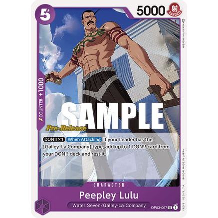 Peepley Lulu (OP03-067) - Pillars of Strength Pre-Release Cards