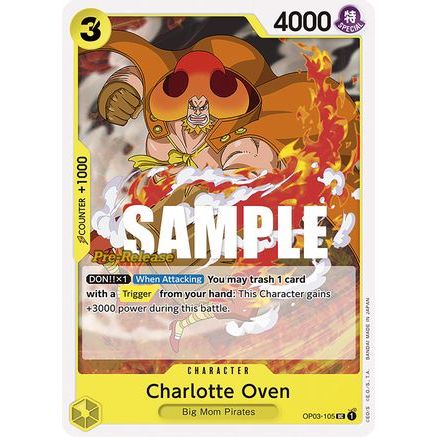 Charlotte Oven (OP03-105) - Pillars of Strength Pre-Release Cards